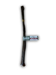 Dog chew stick with 'Anco Naturals' label on a white background
