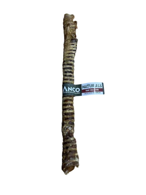 Beef travhea with a visible brand anco label on a white background