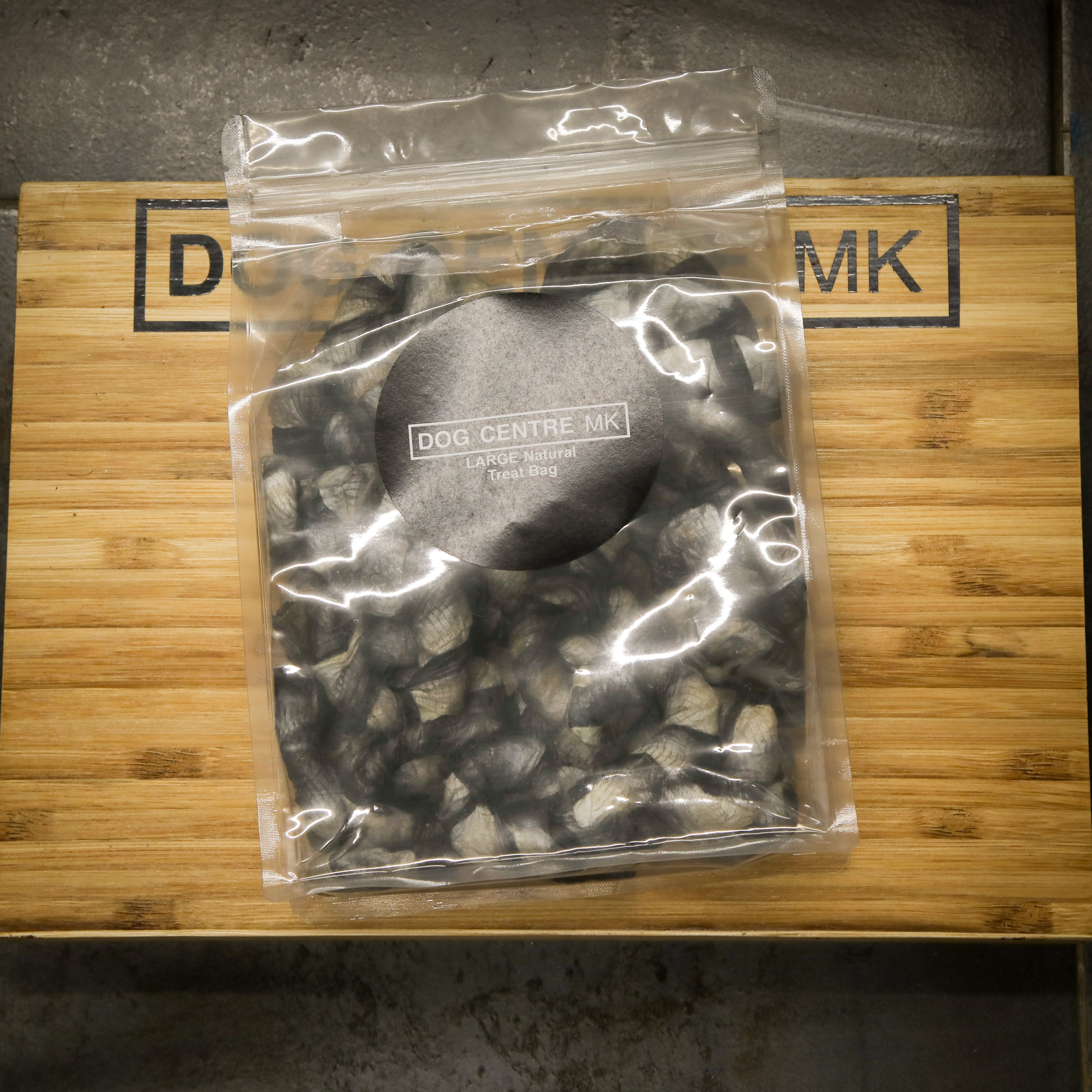 250g fish skin donut large natural treat bag
