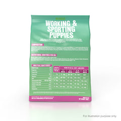 BIG BULLY WORKING & SPORTING PUPPY (8 WEEKS+, SALMON, 6KG)