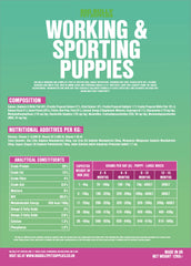 BIG BULLY WORKING & SPORTING PUPPY (8 WEEKS+, SALMON, 6KG)