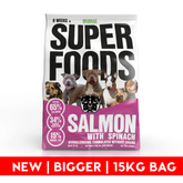 BIG BULLY SUPREME SUPERFOODS ALL LIFE STAGES (SALMON, 15KG)