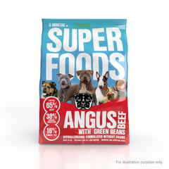 BIG BULLY SUPERFOODS (12KG) AVAILABLE IN 3 DELICIOUS FLAVOURS DUCK, ANGUS BEEF AND SALMON - Beef image