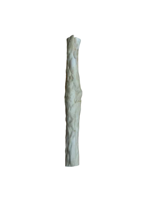 Lamb roll on white background