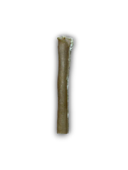 Pork rind on white background