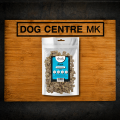 Drool Fish Training Treats for dogs, available at Dog Centre MK